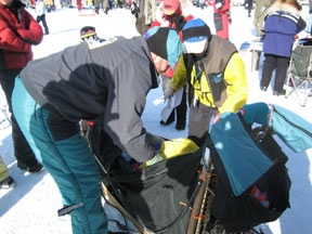 Checking the Sled